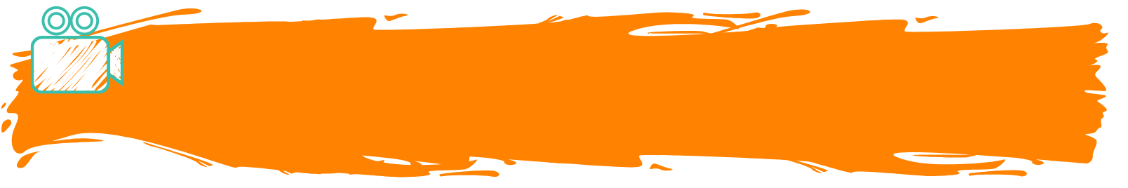 Orange Title Background Scribble