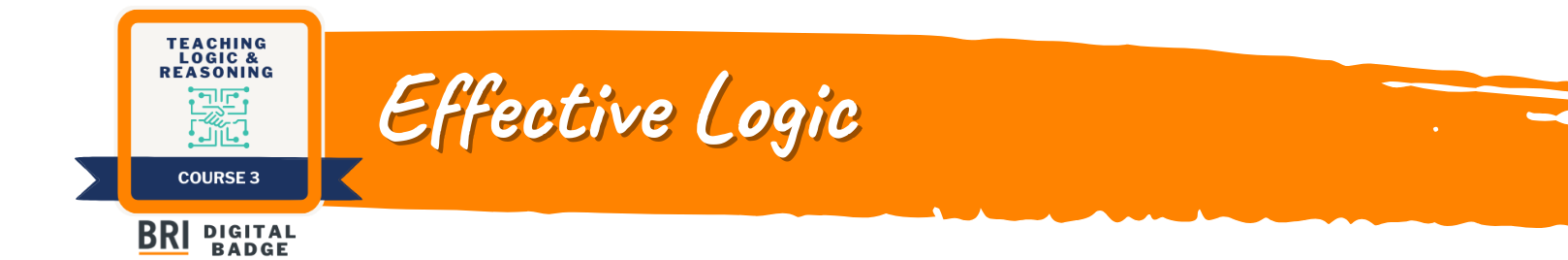 Course Title Effective Logic