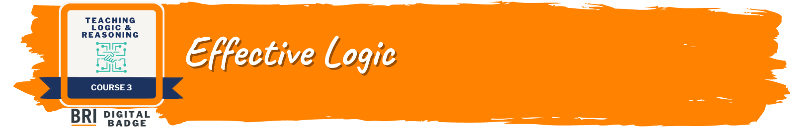 Course Title Effective Logic
